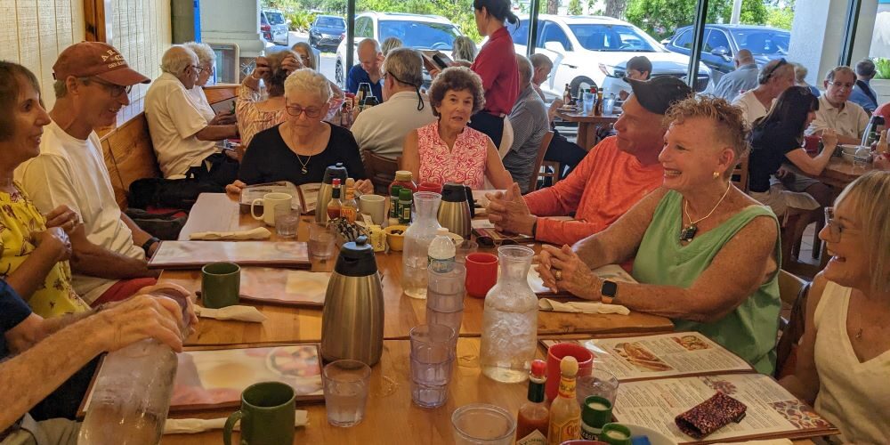 Gathering for a Sunday group lunch is a wonderful way to cap off the weekend.